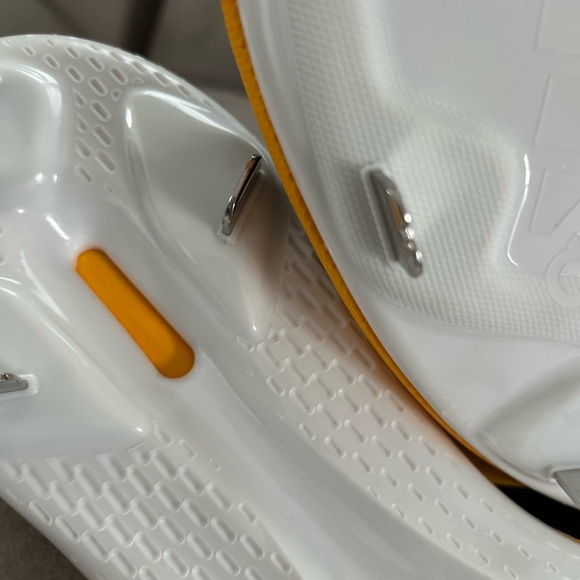 Adidas Icon 7 Bounce Mens Black Yellow Baseball Cleats Size 14 NEW - Picture 9 of 9